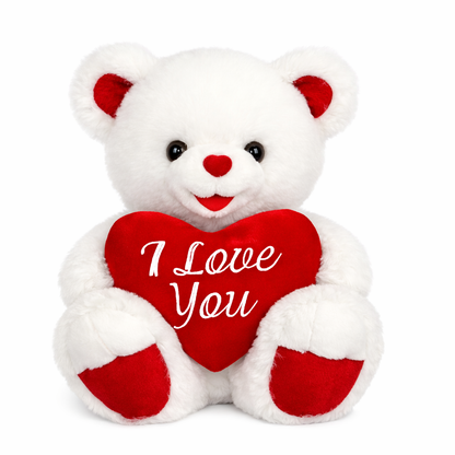 I Love You Teddy Bear Plushie