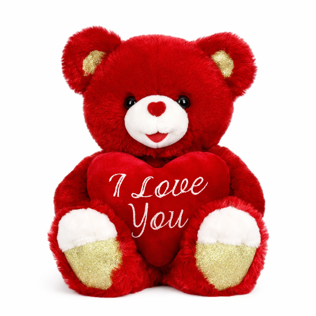 I Love You Teddy Bear Plushie