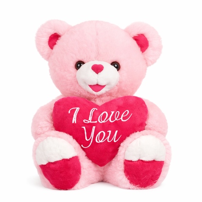 I Love You Teddy Bear Plushie